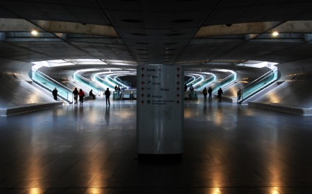 Der neue Bahnhof